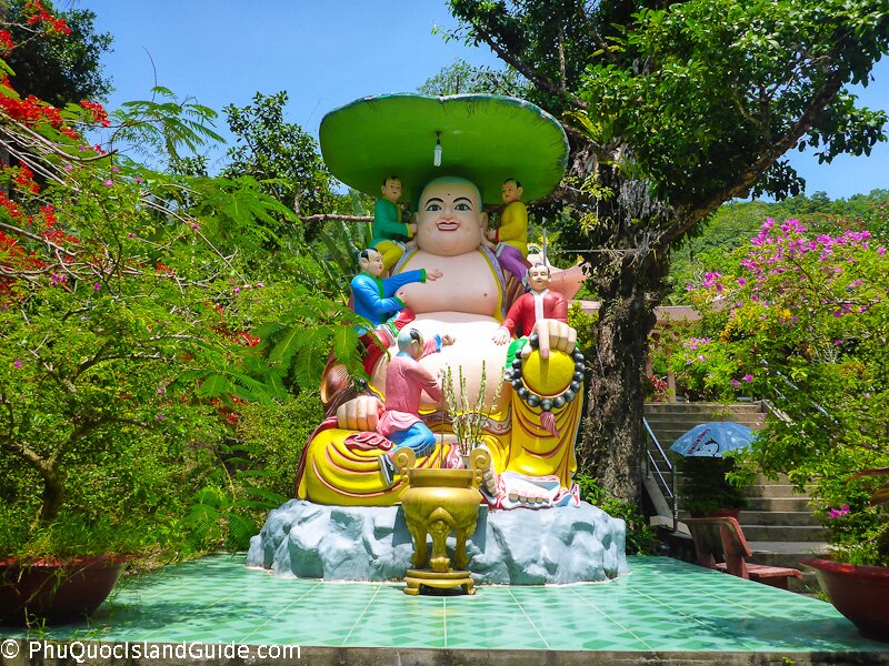 buddha at su muong pagoda phu quoc