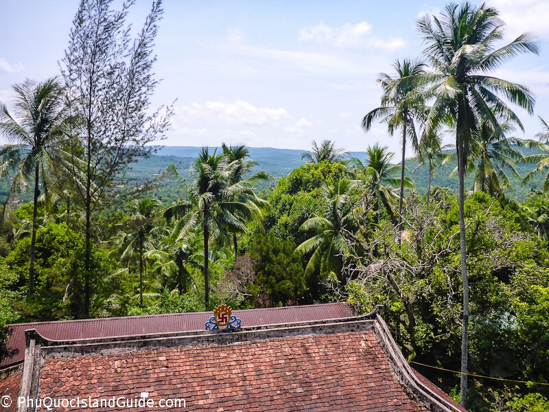 view of su muong pagoda phu quoc