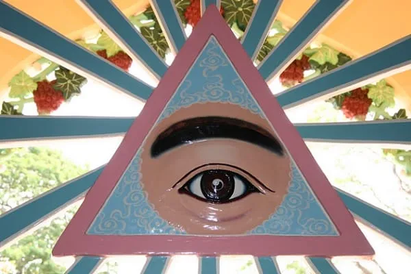 Cao Dai Temple eye Phu Quoc