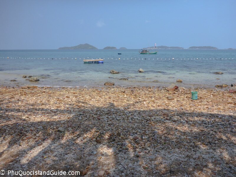 bai cay mam beach on nam du island