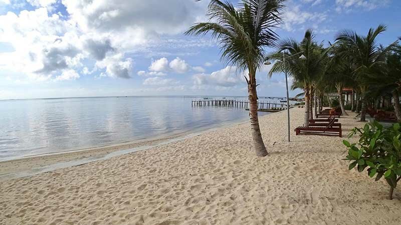 bai cay sao beach ham ninh