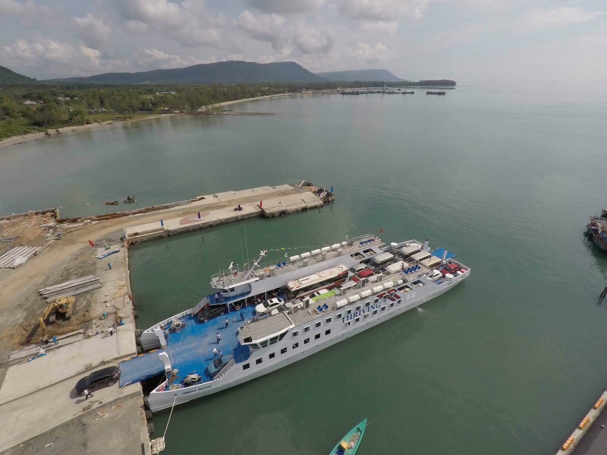 Bai vong port Phu Quoc