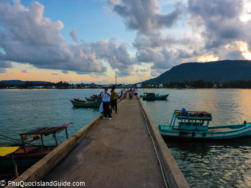 ham ninh jetty on phu quoc