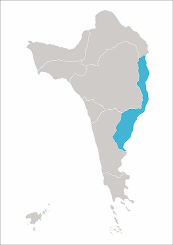 map of Ham Ninh commune