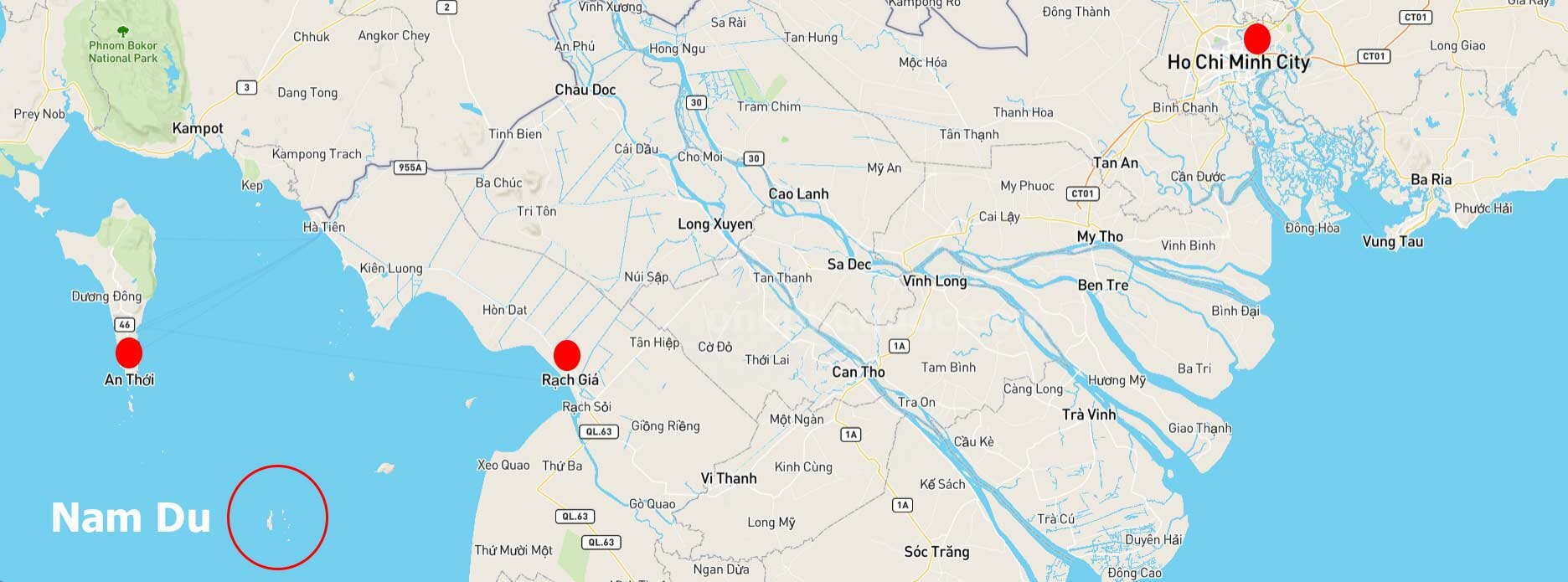 Where Nam Du is located